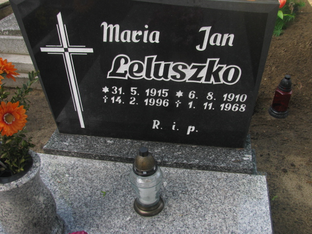 Jan Leluszko 1910 Opole-Półwieś - Grobonet - Wyszukiwarka osób pochowanych