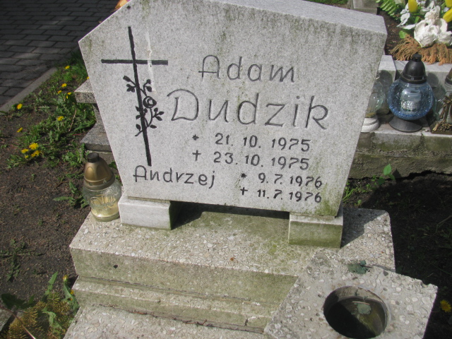 Adam Dudzik 1975 Opole-Półwieś - Grobonet - Wyszukiwarka osób pochowanych