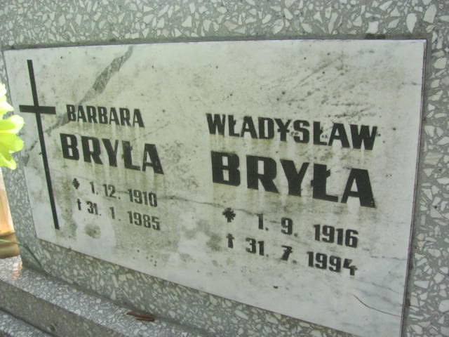 Barbara Bryła 1910 Opole-Półwieś - Grobonet - Wyszukiwarka osób pochowanych