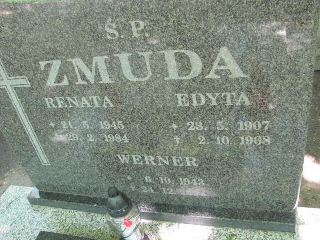 Renata Zmuda 1945 Opole-Półwieś - Grobonet - Wyszukiwarka osób pochowanych