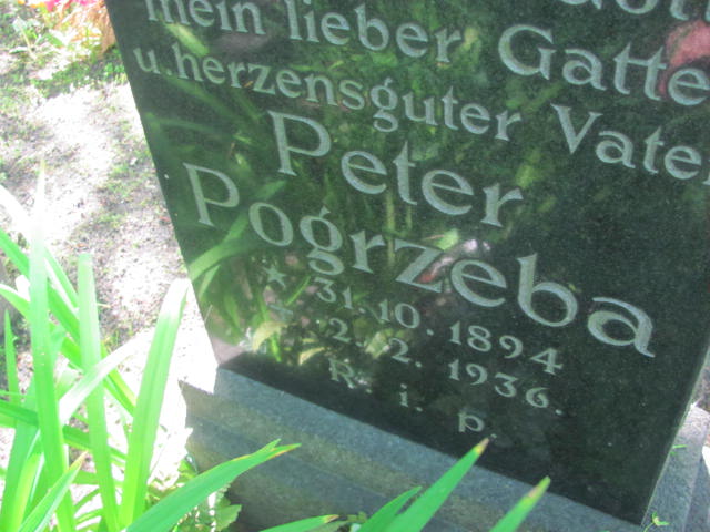 Peter Pogrzeba 1894 Opole-Półwieś - Grobonet - Wyszukiwarka osób pochowanych