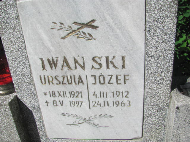 Urszula Iwańska 1921 Opole-Półwieś - Grobonet - Wyszukiwarka osób pochowanych