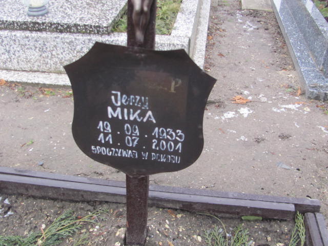 Jerzy MIKA 1933 Opole-Półwieś - Grobonet - Wyszukiwarka osób pochowanych