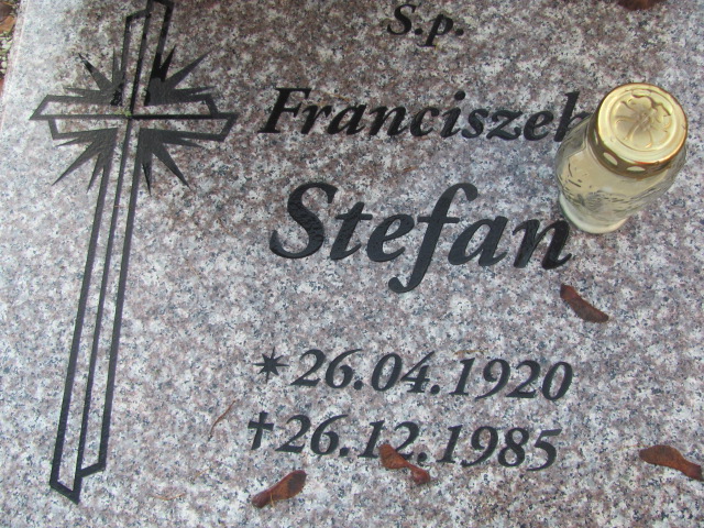 Franciszek Stefan 1920 Opole-Półwieś - Grobonet - Wyszukiwarka osób pochowanych