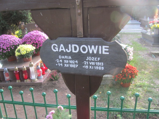 Daria Gajda 1924 Opole-Półwieś - Grobonet - Wyszukiwarka osób pochowanych