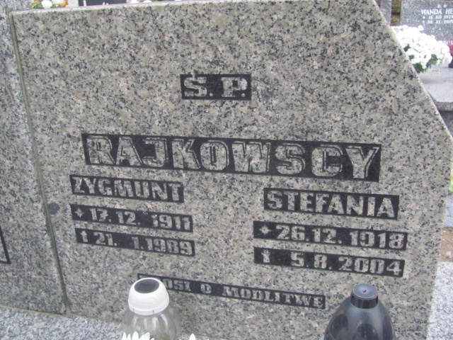 Stefania Rajkowska 1918 Opole-Półwieś - Grobonet - Wyszukiwarka osób pochowanych