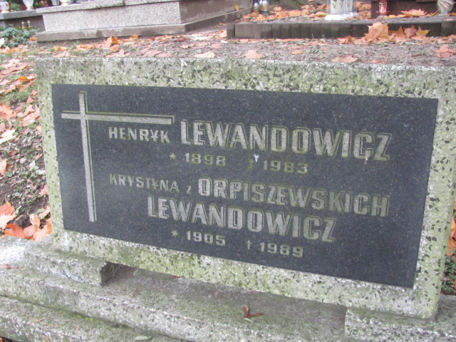 Krystyna Lewandowicz 1905 Opole-Półwieś - Grobonet - Wyszukiwarka osób pochowanych