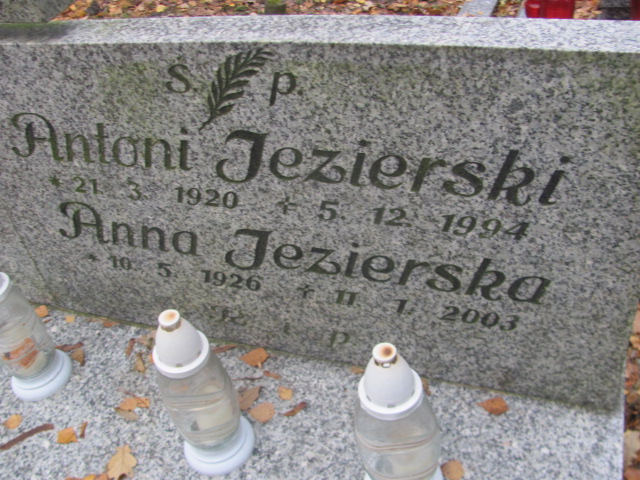 Danuta JEZIERSKA-SUPERNAK 1950 Opole-Półwieś - Grobonet - Wyszukiwarka osób pochowanych