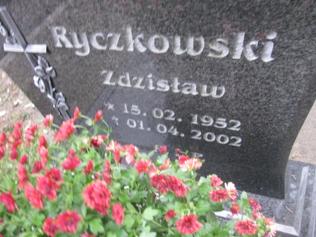 Zdzisław Ryczkowski 1952 Opole-Półwieś - Grobonet - Wyszukiwarka osób pochowanych
