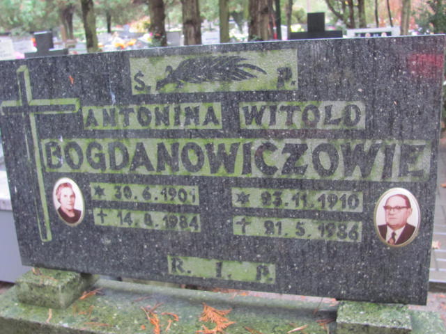 Witold Bogdanowicz 1910 Opole-Półwieś - Grobonet - Wyszukiwarka osób pochowanych