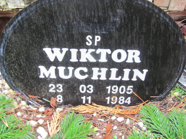 Wiktor Muchlin 1905 Opole-Półwieś - Grobonet - Wyszukiwarka osób pochowanych