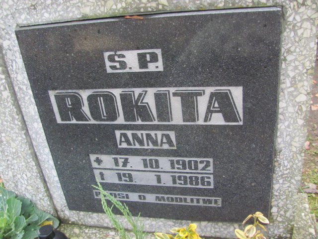 Danuta ROKITA 1935 Opole-Półwieś - Grobonet - Wyszukiwarka osób pochowanych