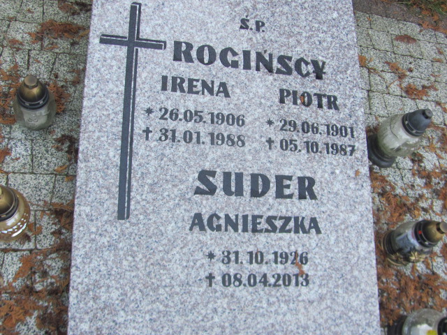 Agnieszka Suder 1926 Opole-Półwieś - Grobonet - Wyszukiwarka osób pochowanych