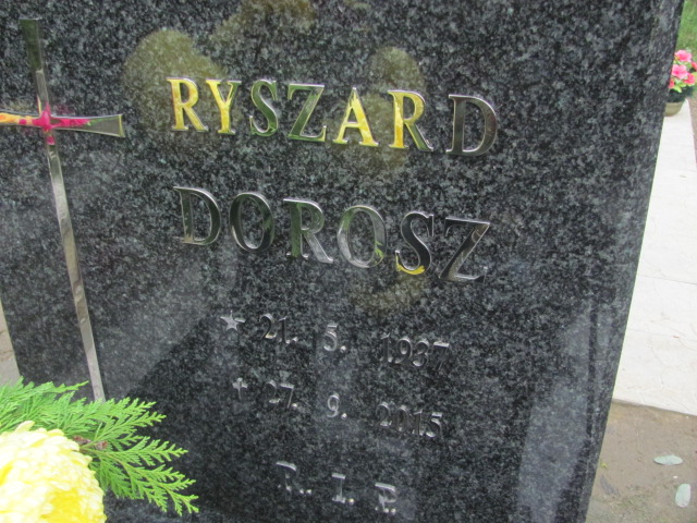 Ryszard Dorosz 1937 Opole-Półwieś - Grobonet - Wyszukiwarka osób pochowanych