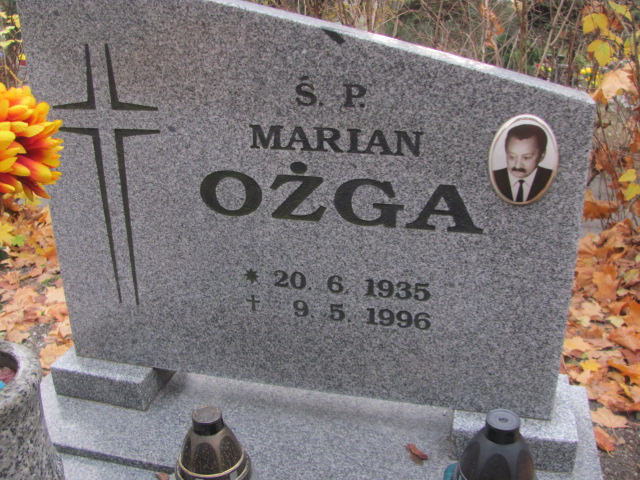 Marian Ożga 1935 Opole-Półwieś - Grobonet - Wyszukiwarka osób pochowanych