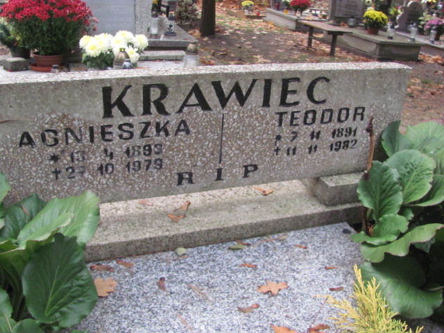 Agnieszka Krawiec 1893 Opole-Półwieś - Grobonet - Wyszukiwarka osób pochowanych