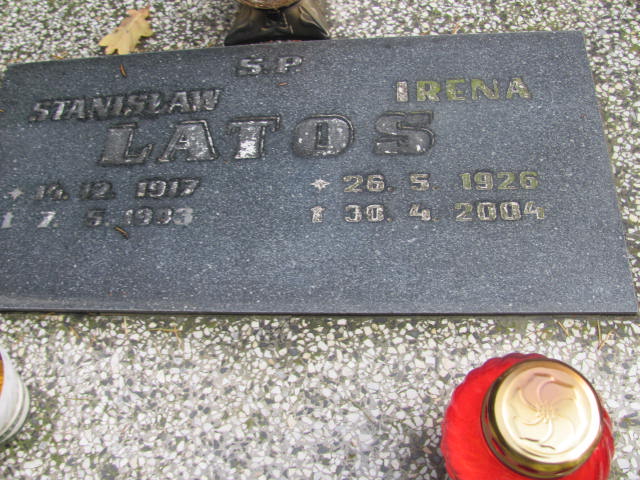 Stanisław Latos 1917 Opole-Półwieś - Grobonet - Wyszukiwarka osób pochowanych