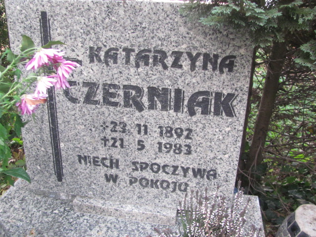 Katarzyna Czerniak 1892 Opole-Półwieś - Grobonet - Wyszukiwarka osób pochowanych