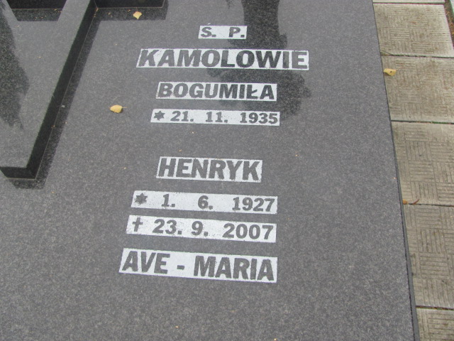 Jerzy KAMOLA 1959 Opole-Półwieś - Grobonet - Wyszukiwarka osób pochowanych