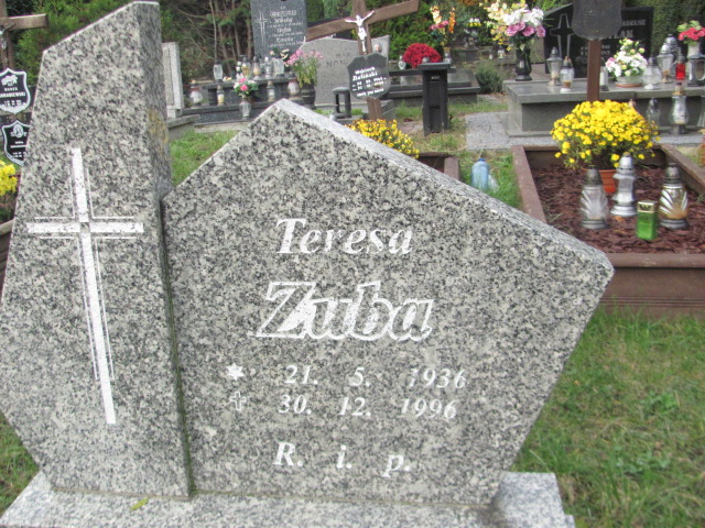 Teresa Zuba 1936 Opole-Półwieś - Grobonet - Wyszukiwarka osób pochowanych