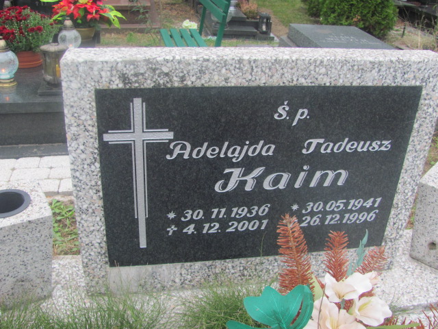 Tadeusz Kaim 1941 Opole-Półwieś - Grobonet - Wyszukiwarka osób pochowanych