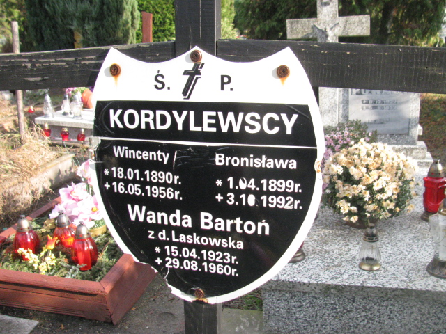Bronisława Kordylewska 1899 Opole-Półwieś - Grobonet - Wyszukiwarka osób pochowanych