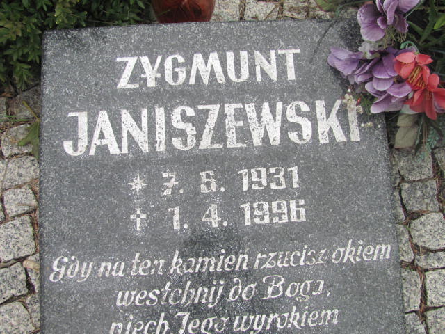 Zygmunt Janiszewski 1931 Opole-Półwieś - Grobonet - Wyszukiwarka osób pochowanych