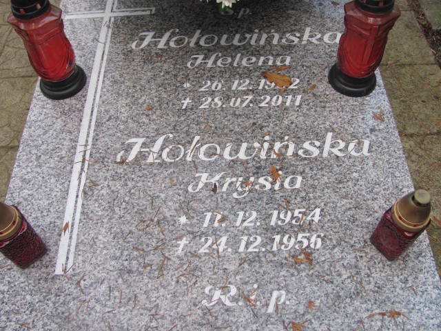 Helena Hołowińska 1932 Opole-Półwieś - Grobonet - Wyszukiwarka osób pochowanych