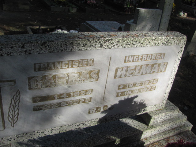 Franciszek Garbas 1934 Opole-Półwieś - Grobonet - Wyszukiwarka osób pochowanych