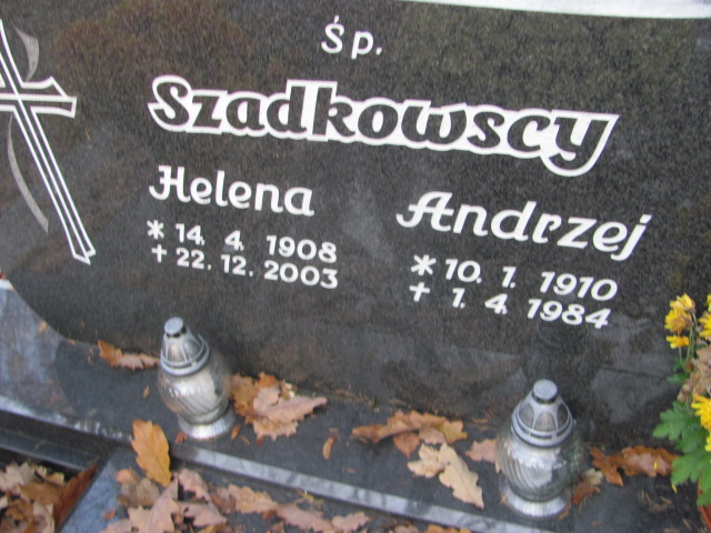 Andrzej Szadkowski 1910 Opole-Półwieś - Grobonet - Wyszukiwarka osób pochowanych