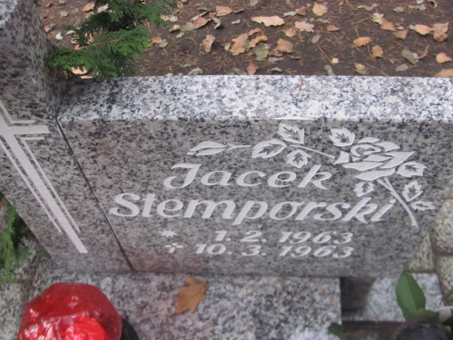 Jacek Stemporski 1963 Opole-Półwieś - Grobonet - Wyszukiwarka osób pochowanych