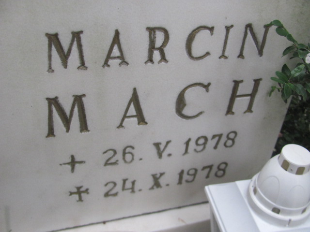 Marcin Mach 1978 Opole-Półwieś - Grobonet - Wyszukiwarka osób pochowanych