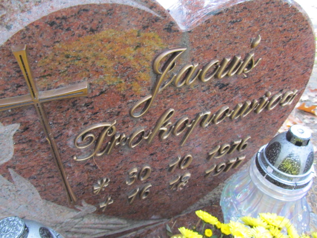 Jacek Prokopowicz 1976 Opole-Półwieś - Grobonet - Wyszukiwarka osób pochowanych
