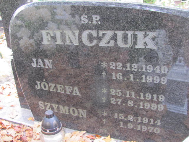 Jan Fińczuk 1940 Opole-Półwieś - Grobonet - Wyszukiwarka osób pochowanych