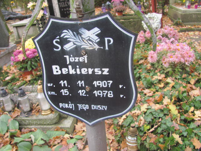 Józef Bekiersz 1907 Opole-Półwieś - Grobonet - Wyszukiwarka osób pochowanych