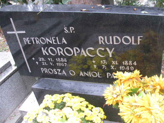 Petronela Koropacka 1886 Opole-Półwieś - Grobonet - Wyszukiwarka osób pochowanych