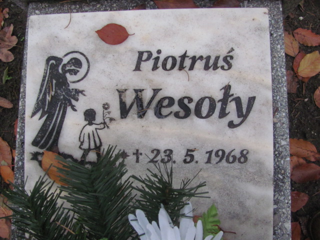 Piotr Wesoły 1968 Opole-Półwieś - Grobonet - Wyszukiwarka osób pochowanych