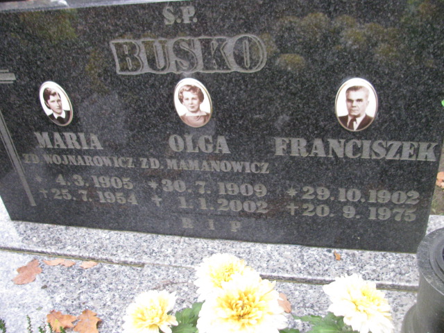 Maria Busko 1905 Opole-Półwieś - Grobonet - Wyszukiwarka osób pochowanych