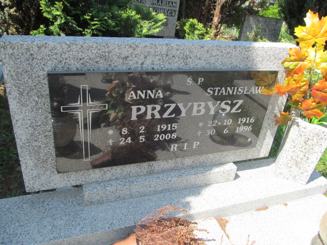 Anna Przybysz 1915 Opole-Półwieś - Grobonet - Wyszukiwarka osób pochowanych