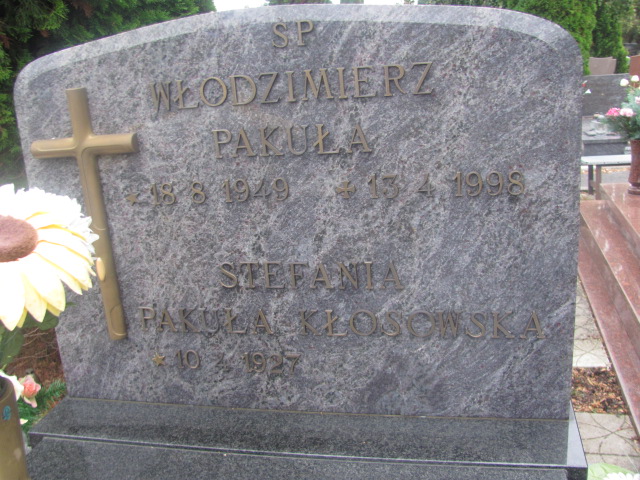 Stefania Kłosowska 1927 Opole-Półwieś - Grobonet - Wyszukiwarka osób pochowanych