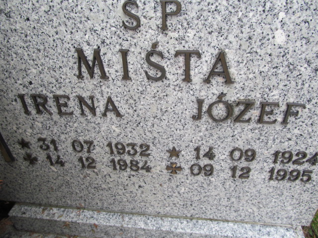 Irena Miśta 1932 Opole-Półwieś - Grobonet - Wyszukiwarka osób pochowanych