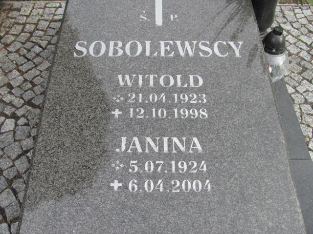 Witold Sobolewski 1923 Opole-Półwieś - Grobonet - Wyszukiwarka osób pochowanych