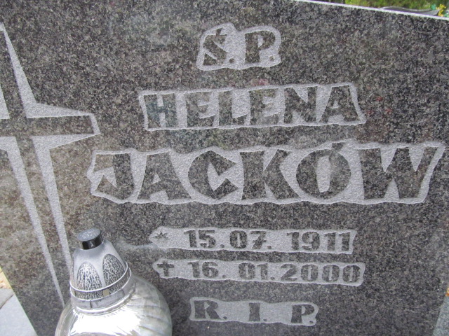Helena Jacków 1911 Opole-Półwieś - Grobonet - Wyszukiwarka osób pochowanych