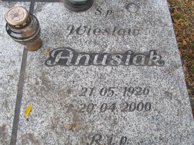 Wiesław Anusiak 1926 Opole-Półwieś - Grobonet - Wyszukiwarka osób pochowanych