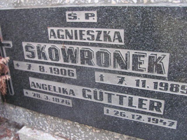 Angelika Guttler 1876 Opole-Półwieś - Grobonet - Wyszukiwarka osób pochowanych