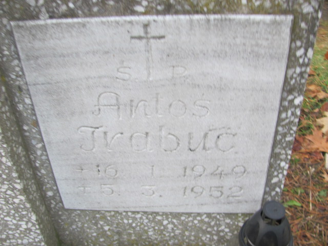 Antoni Trabuć 1949 Opole-Półwieś - Grobonet - Wyszukiwarka osób pochowanych