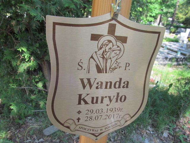 Janina Kuryło 1940 Opole-Półwieś - Grobonet - Wyszukiwarka osób pochowanych