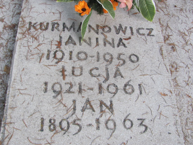 Jan Kurmanowicz 1963 Opole-Półwieś - Grobonet - Wyszukiwarka osób pochowanych