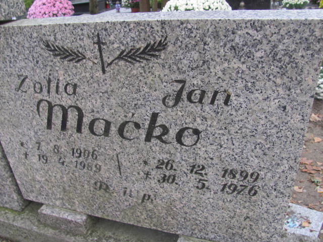 Jan Maćko 1976 Opole-Półwieś - Grobonet - Wyszukiwarka osób pochowanych