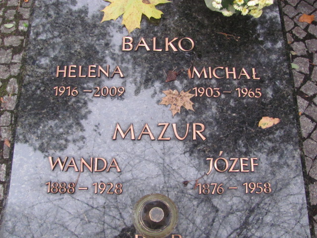 Helena Balko 1916 Opole-Półwieś - Grobonet - Wyszukiwarka osób pochowanych